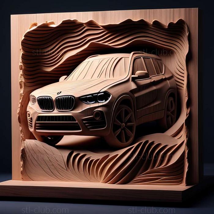 3D мадэль BMW X3 (STL)